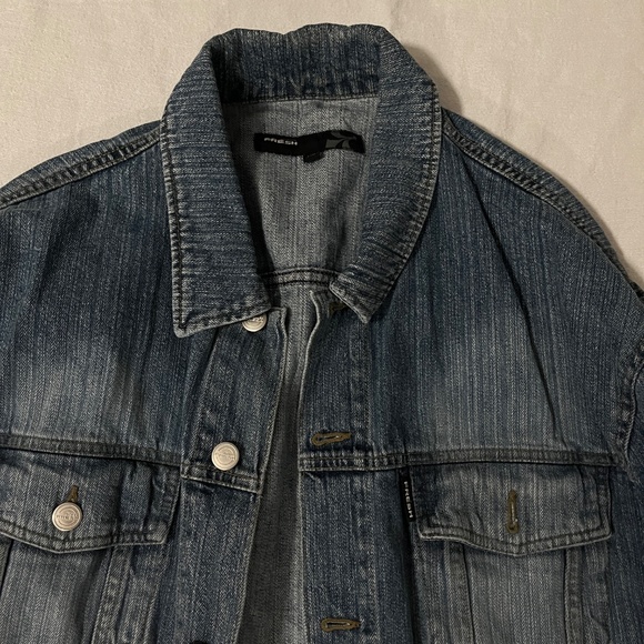 Vintage Oversized Blue Denim Jacket from Madrid Women’s - Picture 3 of 7